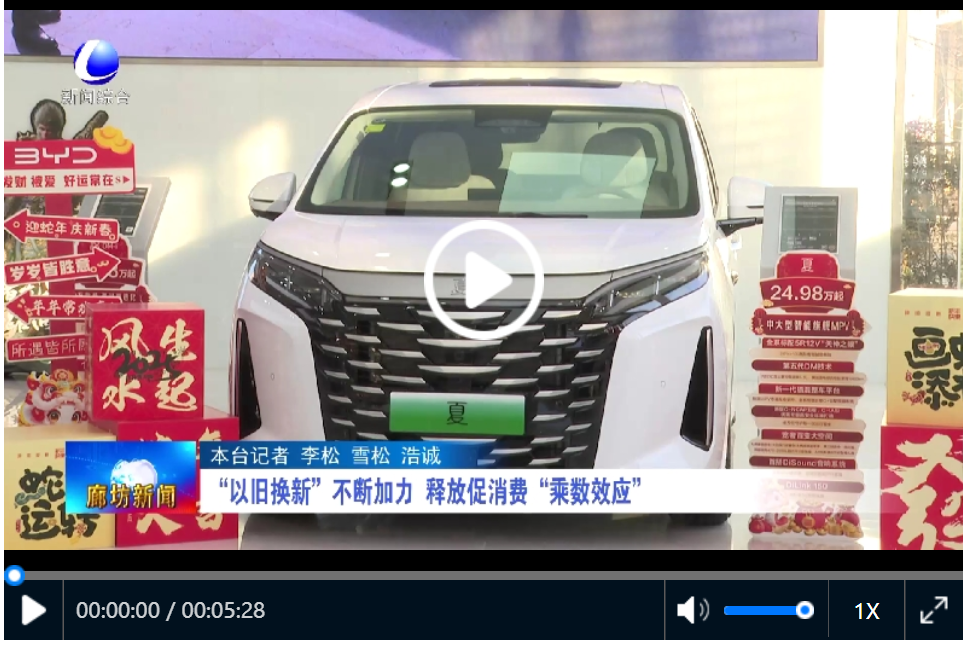 财政政策撬动 消费品以旧换新释放乘数效应