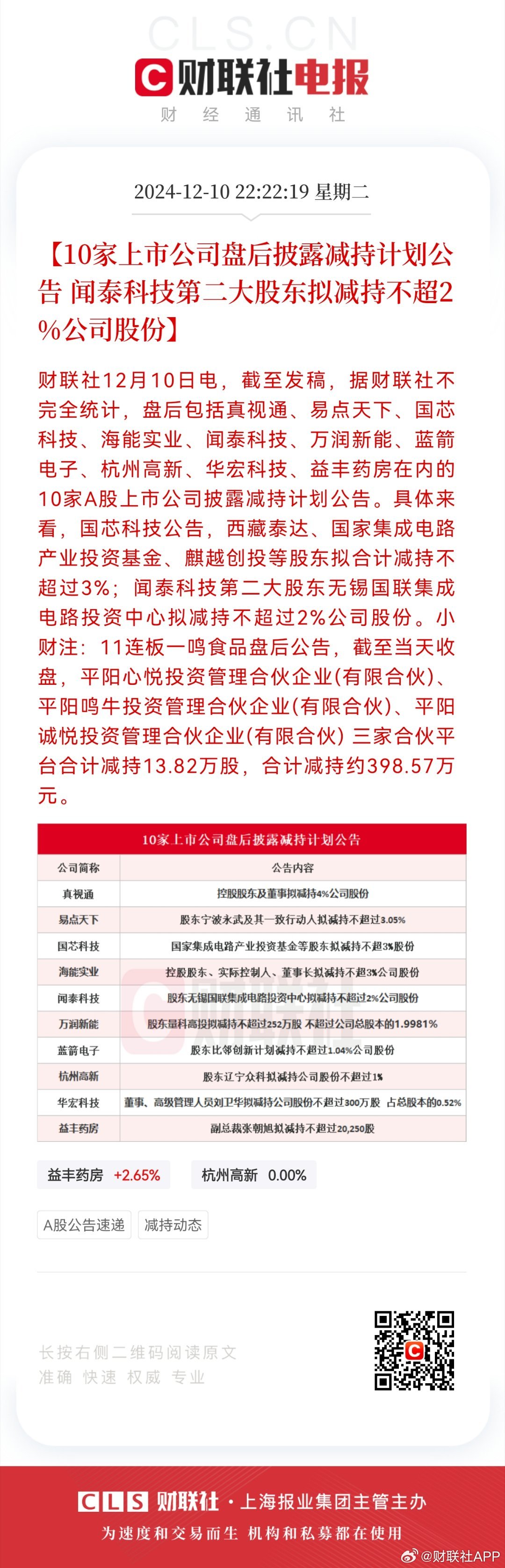 公告速递：华泰柏瑞纳斯达克100ETF发起式联接（QDII）基金调整大额申购入业务