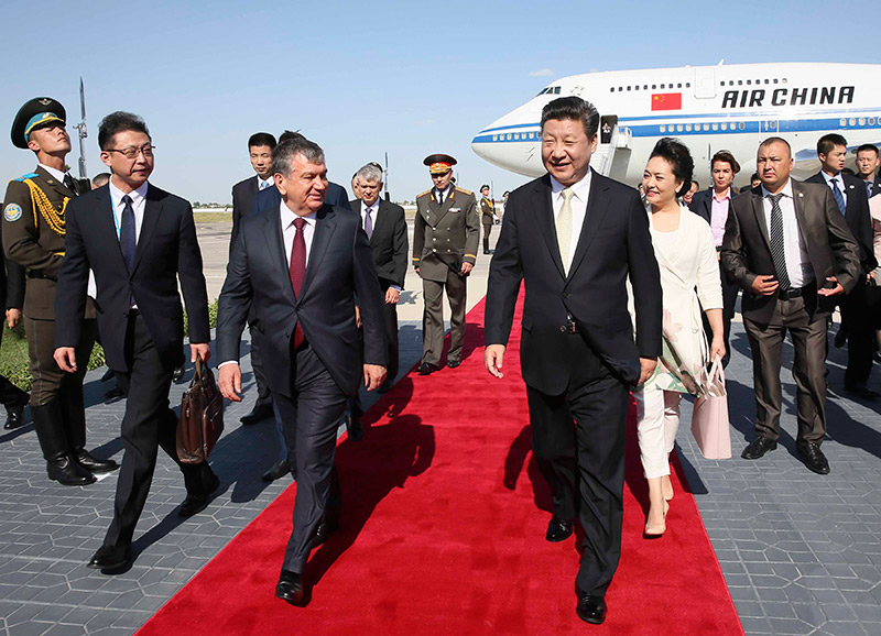 上合组织天津峰会丨习近平和彭丽媛为出席2025年上海合作组织峰会的国际贵宾举行欢迎宴会
