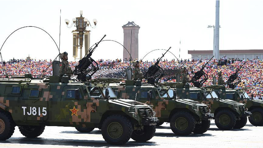 领航强军，从胜利走向胜利——习近平主席检阅抗战胜利纪念日阅兵受阅部队侧记