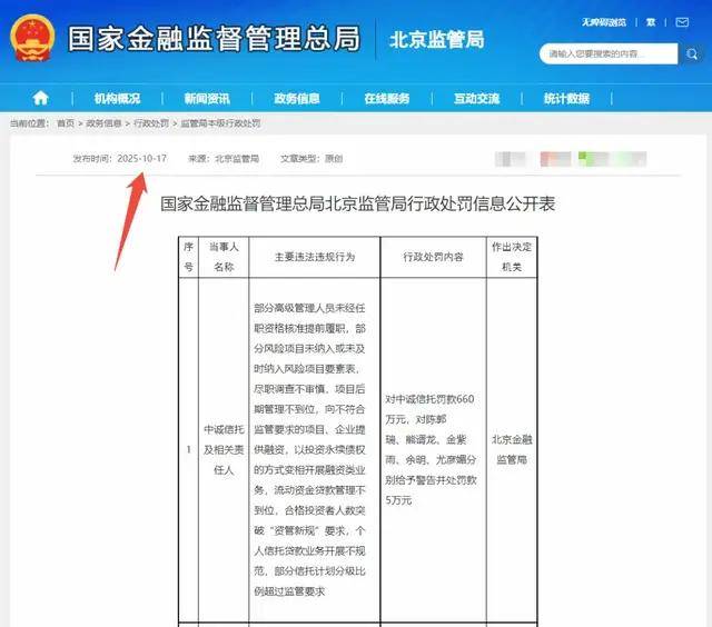 金融监管总局拟加强资产管理信托业务监管