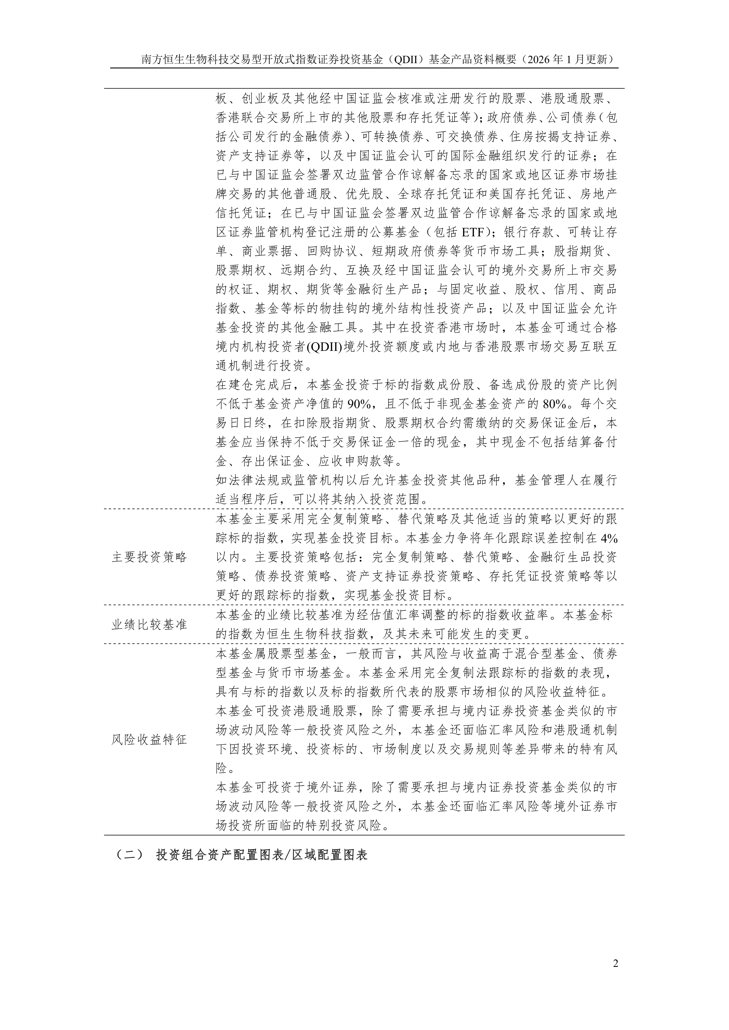 四季报点评：摩根恒生科技ETF(QDII)基金季度涨幅-15.57%