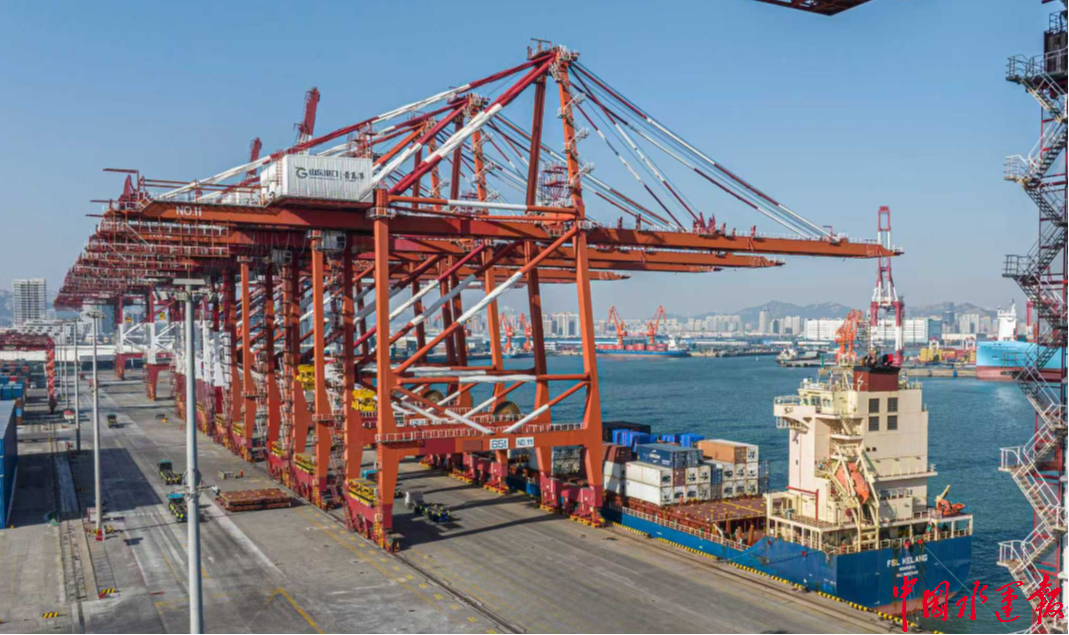 青岛港:一月份连开四条新航线 航线总数扩容至近240条